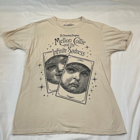 The Smashing Pumpkins Shirt Medium Mellon Collie Infinite Sadness Rock Concert - Picture 2 of 9